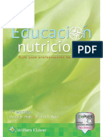 Educación nutricional. Guía para profesionales de la nutrición