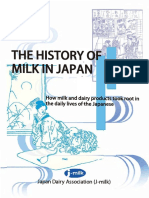 The History of Milk in Japan: Factbook