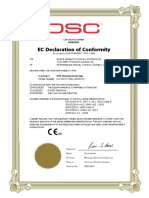 EC Declaration of Conformity: in Accordance With EN ISO/IEC 17050-1:2004