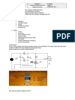 Job-Sheet 2 Sensor Cahaya Dengan LDR & SCR