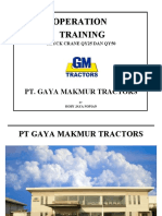 Operation Training: Pt. Gaya Makmur Tractors