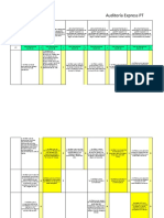 Auditoria Express PT  y reporte semanal  11 al 17 Enero