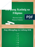 Iba Pang Katinig Sa Filipino