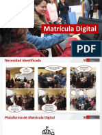 Matrícula Digital - Prensa GORE - 12.02 PDF