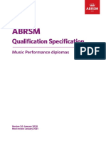 Diploma Exams in Music Performance