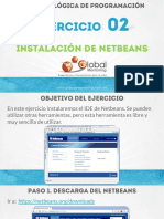 Ejercicio 02 - Instalación de Netbeans PDF