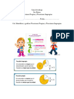 Guía de Trabajo Fracion Propia Impropia