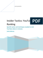 Insider Tactics Youtube Ranking