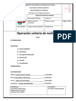 Operacion Unitaria de Molienda PNO PDF