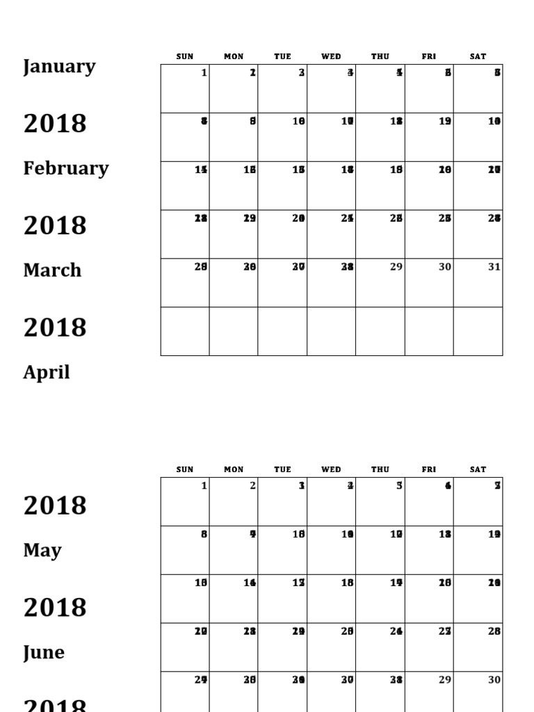 2018-calendar-by-day-of-week-pdf