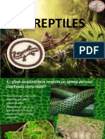 Especialidad de reptiles