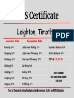 fms certificate