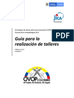 DM 13 Guia para La Realizacion de Talleres