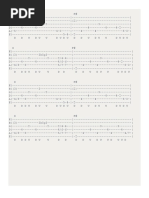 Under The Bridge TAB PDF