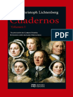 Lichtenberg Georg Christoph - Cuadernos - Volumen I PDF