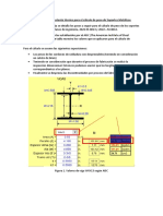 Metodología de Sustento Técnico para El Cálculo de Peso de Soportes Metálicos