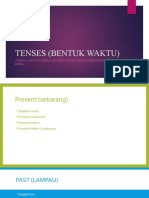 TENSES (BENTUK WAKTU)