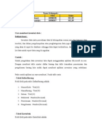 Inventory Data