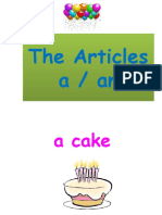 Articles: Using A/An Correctly