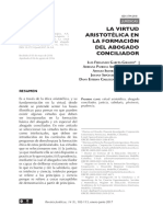 La Virtud en La Formación Del Conciliador PDF