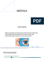 Hifema Diagnosis dan Tatalaksana