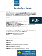 Surprise Party Script