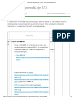 Agenda de Aprendizaje M3 - Pruebas de La Personalidad 2021-02