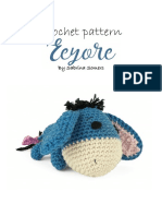 Crochet Pattern Eeyore PDF