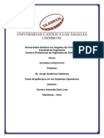 Sistemas Operativos: Arquitectura en 5 capas y estructuras Microkernel, Multinucleo y Máquinas Virtuales