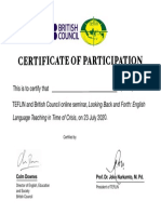 TEFLIN BC 23 July 2020 - Certificate