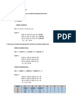 Ejercicio 3 Método Simplex Dual