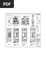 Duplex House: Layout Plan West Side Elevation Section BB'