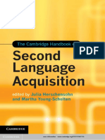 The Cambridge Handbook of SLA 2013 PDF