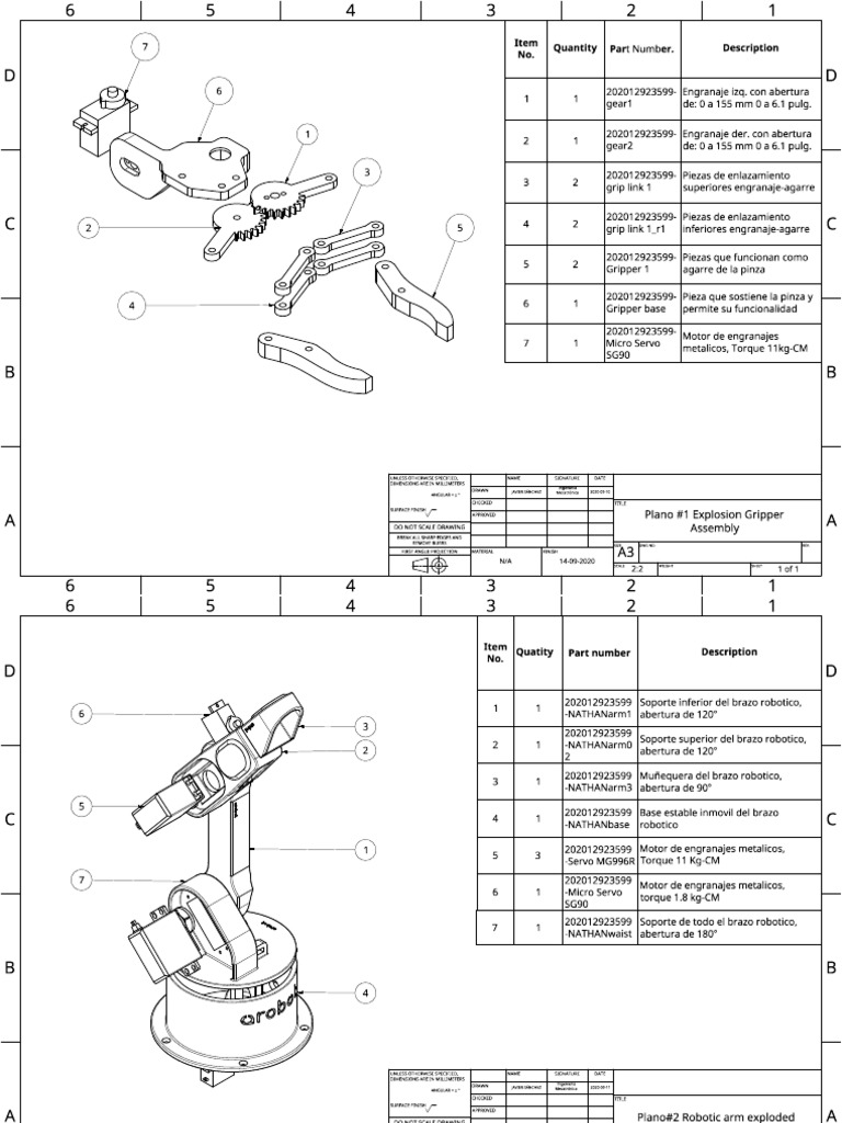 202012923599-Planos #1-2-3 Explosionados PDF | PDF
