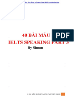 40 Bai Speaking Ielts - Ielts Fighter PDF