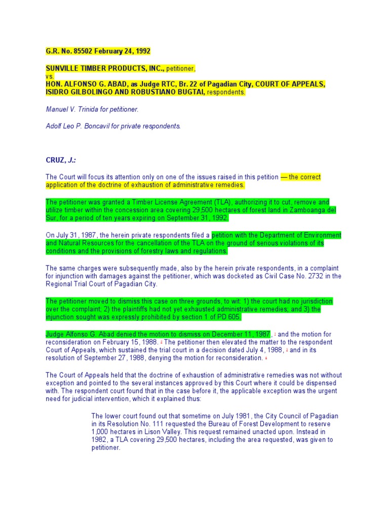 Exhaustion of Administrative Remedies PDF Lawsuit Complaint