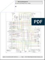 1994 Jeep Wrangler 4.0L 2.5L Diagramas de Motor