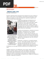 Revista Téchne - Argamassa Projetada