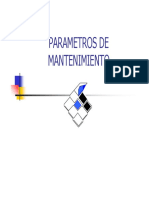 005 - Parametros de Mantenimiento