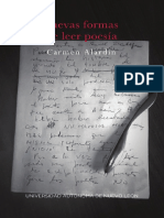Carmen Alardín - Nuevas formas de hacer poesía (2018)