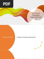 EPO - Aula 4 - Mudança organizacional