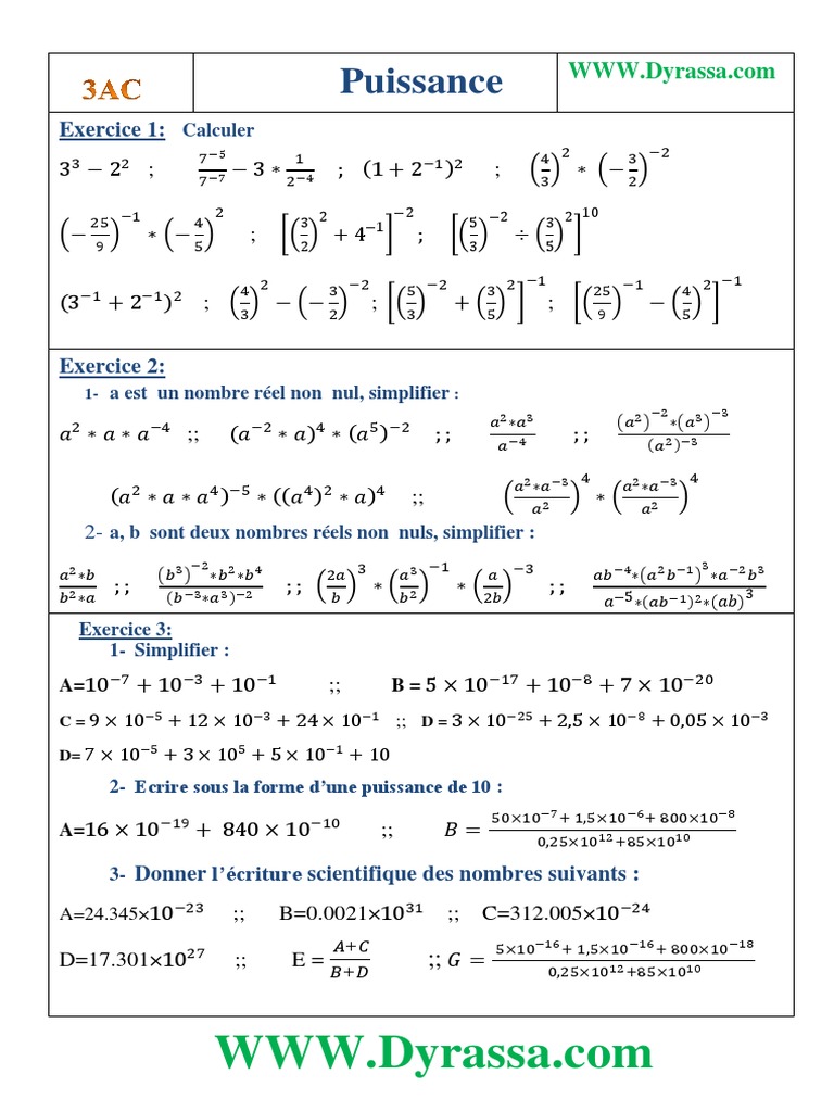 Multiples Et Diviseurs Cm2 Exercices à Imprimer Puissance 1 PDF | PDF | Nombre | Enseignement des mathématiques