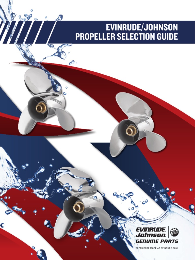 Evinrude/Johnson Propeller Selection Guide PDF Propeller Vehicles