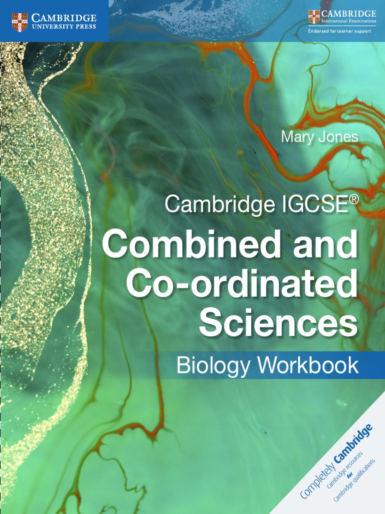 Cambridge IGCSE Combined and Coordinated Sciences Biology Workbook