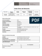 Fud - 12032 - Denuncia Registrada Ante Sunedu - Sin Respuesta