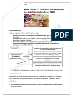 Materi Sosiologi Kelas XII Bab 2.1 Globalisasi Dan Perubahan Komunitas Lokal (Kurikulum Revisi 2016)