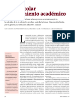 Fobia Escolar y Rendimiento Académico - Martinez Monteagudo, Inglés - García Fernandez PDF