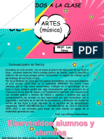 Presentación de Actividades Artes