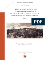La fábrica de pólvoras y explosivos de Granada 1850-1961