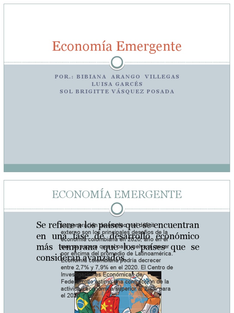 Economía Emergente PDF